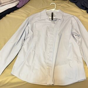 lululemon athletica Light Blue Dress Shirt never worn